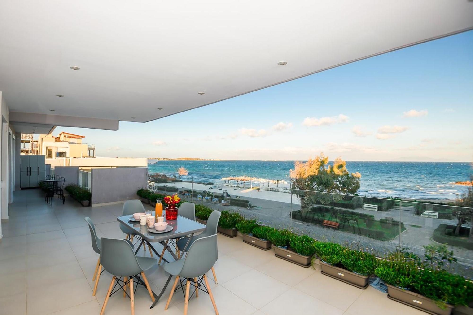 Beachfront Artemida Retreat - Peony Seabreeze Gem Zewnętrze zdjęcie